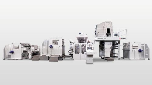 Paper coating and laminating machine - VISION RX 400F - BOBST - for plastic film / for aluminum foil / with lamination