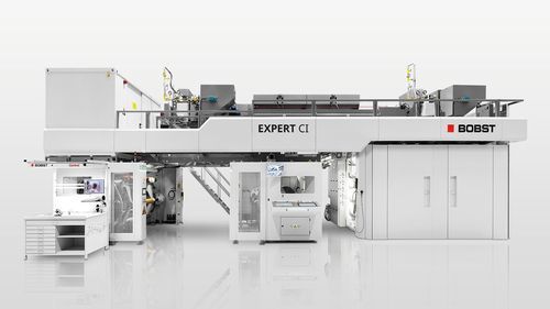 Central drum flexographic press - EXPERT CI - BOBST - 7-color / 8-color / ten-color