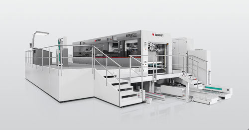 Die cutting machine - EXPERTCUT 145 PER - BOBST - for cardboard / for paper / sheet metal