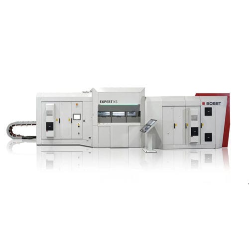Vacuum metallizing system - EXPERT K5 - BOBST - plastic film / for paper