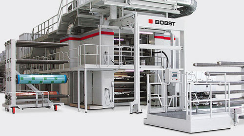 Central drum flexographic press - 90SIX - CI - BOBST - for paper / carton / for packaging