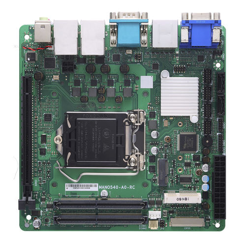 Mini-ITX motherboard - MANO540 - AXIOMTEK - 10th generation Intel® Core™ / Intel® / DDR4 SO-DIMM