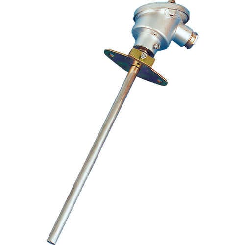 HVAC duct temperature sensor - RG03 - Thermokon Sensortechnik - flange ...