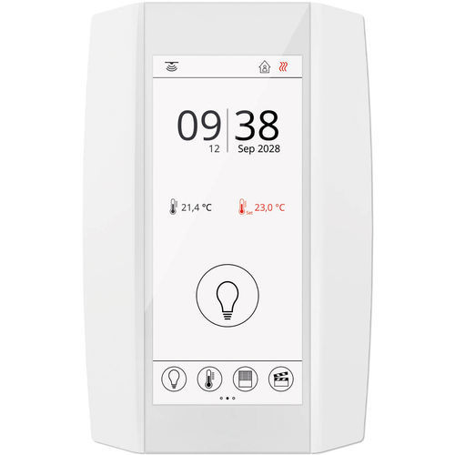 Room control unit - NOVOS Touch KNX - Thermokon Sensortechnik ...