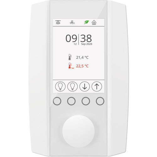 Room control unit - NOVOS 7 KNX - Thermokon Sensortechnik - humidity ...