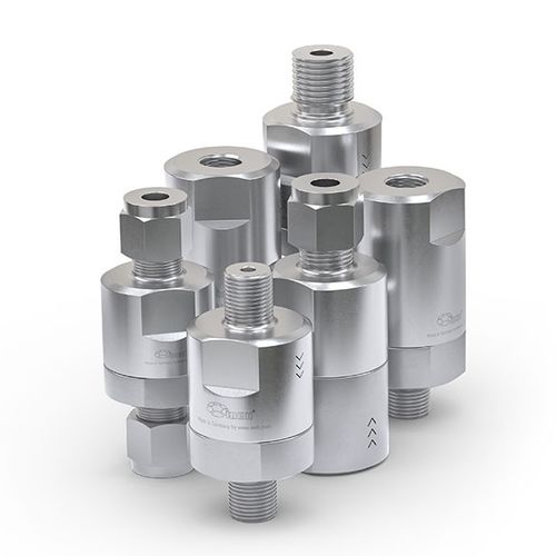 Ball check valve - TVR200-S1 - WEH GmbH Verbindungstechnik - for gas / for corrosive liquids / stainless steel