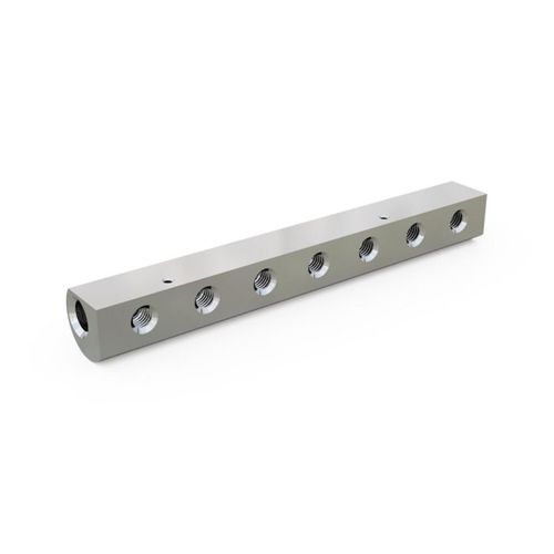 6-way manifold - TMF900-S1 H2 - WEH GmbH Verbindungstechnik - stainless steel / for gas / multi-port
