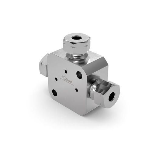 Compressed air fitting - C1-188360 - WEH GmbH Verbindungstechnik - hydraulic / threaded / T-shaped