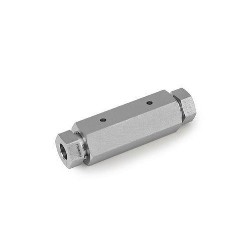 Hydraulic fitting - C1-191886 - WEH GmbH Verbindungstechnik - for compressed air / threaded / stainless steel