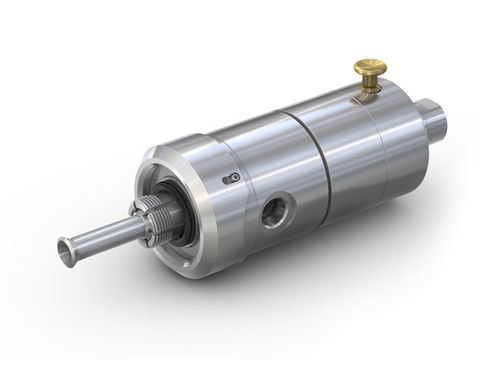 Pneumatic fitting - WEH® TW117 - WEH GmbH Verbindungstechnik - push-to-lock / stainless steel / for gas bottles