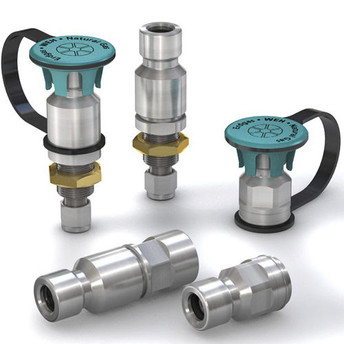 Stainless steel nipple - TN1 CNG - WEH GmbH Verbindungstechnik - for tanks