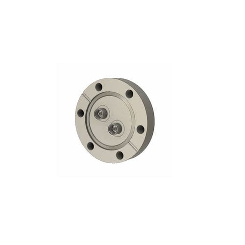 Cable feedthrough - 243-TRIAX-C40-2 - Allectra.com - vacuum / multiple-element / insulated