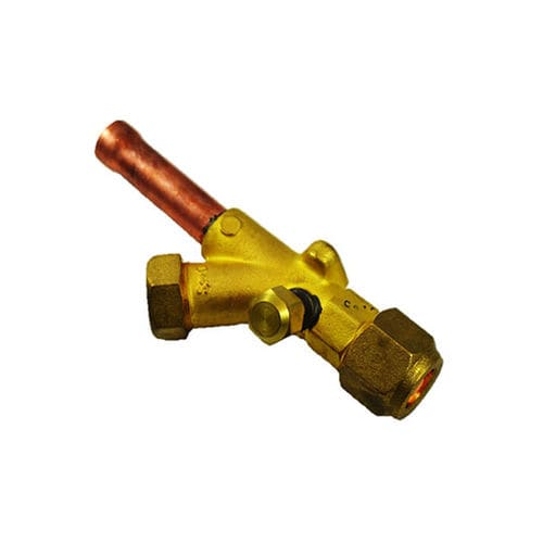 1-way manifold - Telco - copper / air conditioner / for automobiles