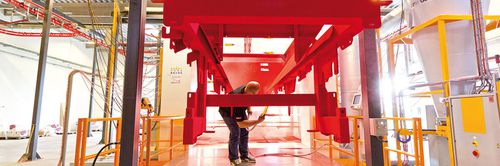 Part powder coating booth - MagicCompact® XXL - Gema Switzerland - cyclone / fast color changing / automatic