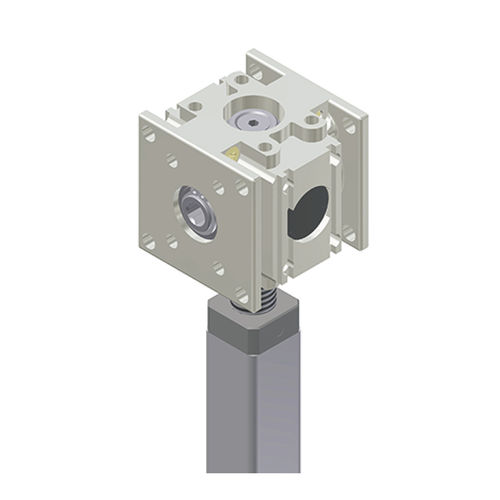 Bevel gear reducer - 3070, 3071 - Ketterer - right angle / 5 - 10 Nm / for sit/stand workstation height adjustment