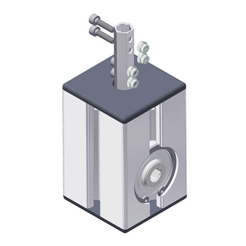 Bevel gear reducer - 3875 - Ketterer - right angle / 5 - 10 Nm / for large sun shades
