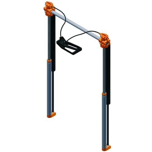 Gas spring lift system 3051 Ketterer for table height adjustment