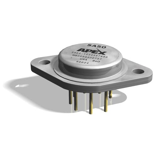 Pulse width modulation amplifying integrated circuit - SA50 - Apex Precision Product - switching frequency / analog / isolated
