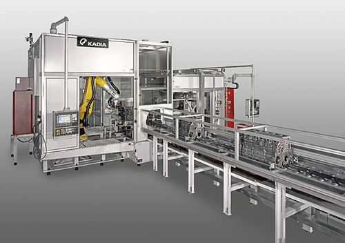Robotic deburring machine - KADIA Production