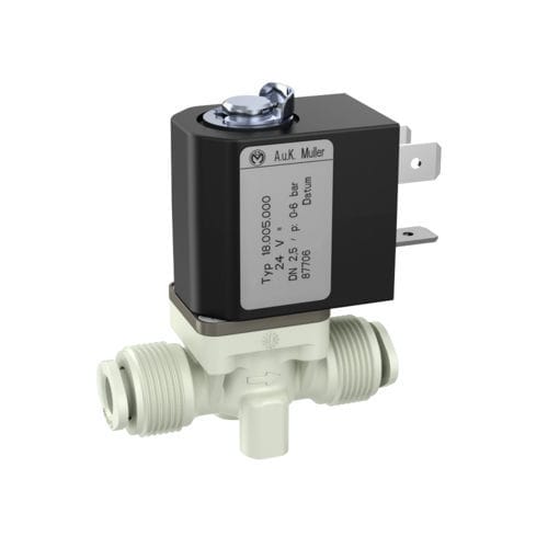 Direct-operated solenoid valve - 18.00x.000 - A. u. K. Müller - 2/2-way / NC / for potable water