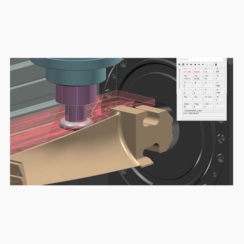 Simulation software - PLO5D - CB Ferrari - control / CAM / verification