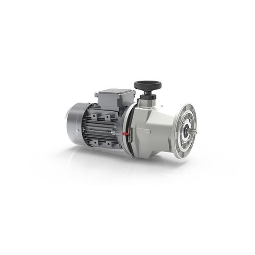 Mechanical variable speed drive with worm reduction gear - VR  - VARVEL - with helical reduction gear