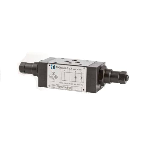 Needle valve - FT 358/2  - F.lli TOGNELLA - cartridge / flow control / for oil