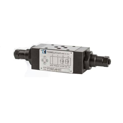 Needle valve - FT 358/5 - F.lli TOGNELLA - cartridge / flow control / for oil