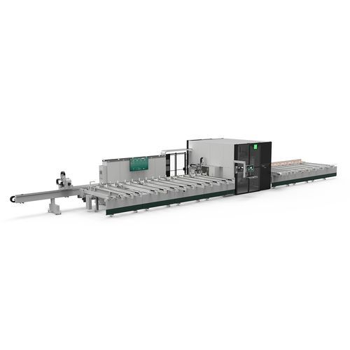 Profile machining and cutting line - LMX 650 - Fom Industrie Aluminium Working Machinery - multi-spindle / CNC / automatic
