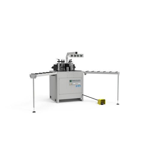 Aluminum profile corner crimping machine - Bahia L - Fom Industrie Aluminium Working Machinery - semi-automatic / electric