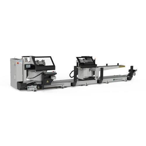 Aluminum double-head miter saw - KEOPE  - Fom Industrie Aluminium Working Machinery - for profiles / CNC