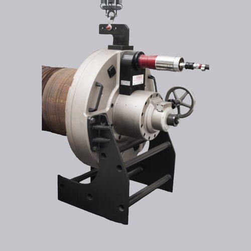 Pneumatic chamfering machine - HYPERMAXI 20_40 series - G.B.C. INDUSTRIAL TOOLS - hydraulic / mobile / for pipe ends