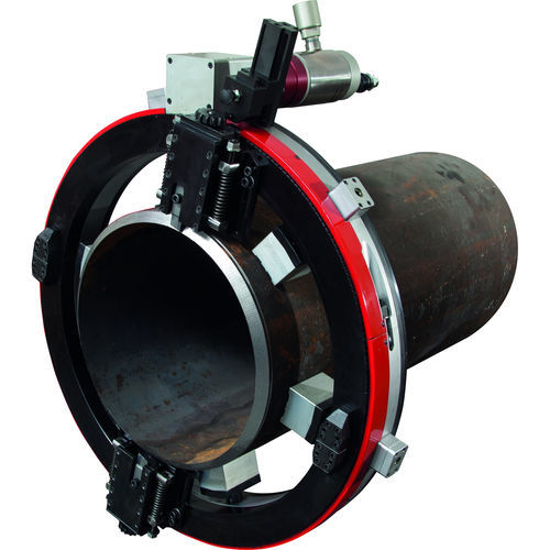 Rotary blade cutting machine - FAST series - G.B.C. INDUSTRIAL TOOLS - manually-controlled / chamfering / hydraulic