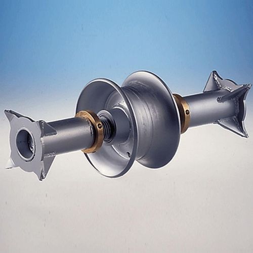 Cable roller - M-9-5-8 - MECCANICA NICOLETTI - positioning / horizontal operation / galvanised steel