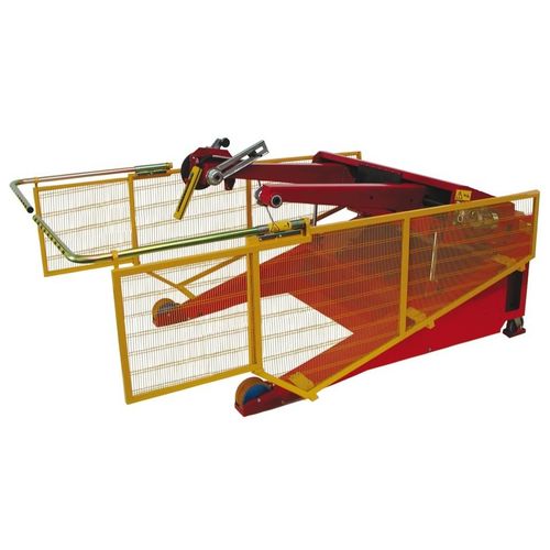 Cable drum unwinder - CD-15/BM - MECCANICA NICOLETTI - motorized / for heavy loads / with movable arms
