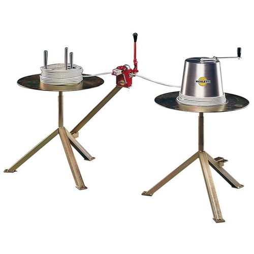 Cable coiler-uncoiler - 02-03-OD - MECCANICA NICOLETTI - manual