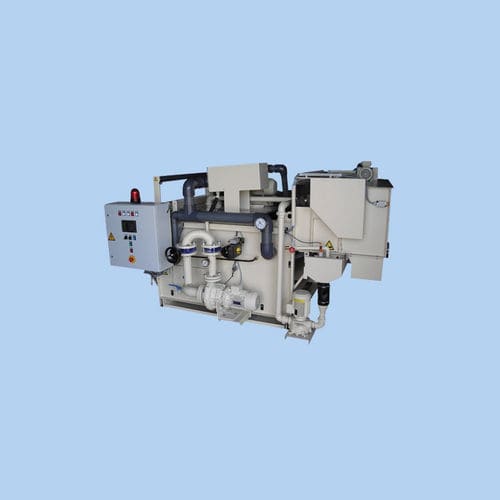Panel filter - SBEV - FILTRA - vacuum / self-cleaning / for sludge treatment