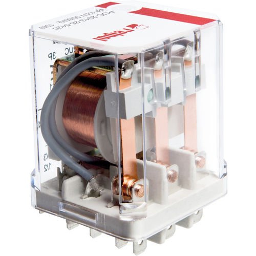 24VDC electromechanical relay - RUC series - RELPOL - AC / 2 NO / 3 NO