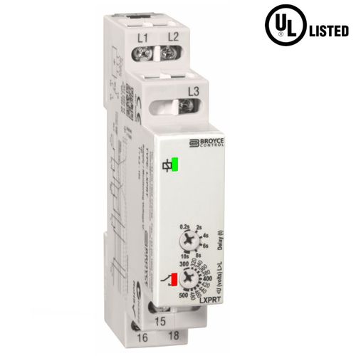 Under-voltage protection relay - LXPRT - Broyce Control - phase sequence / phase loss / SPDT