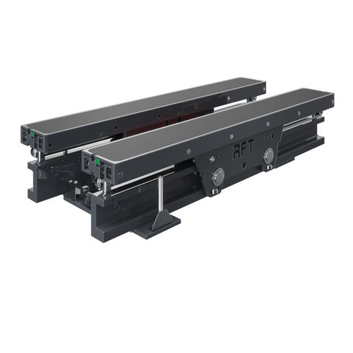 Telescopic pallet fork - Römer Fördertechnik GmbH / RFT - handling / robust / automatic