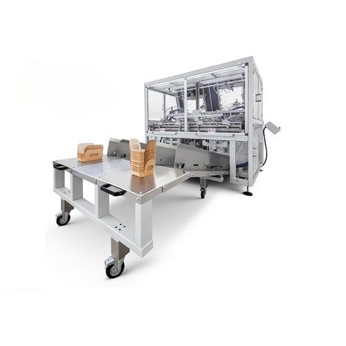 Twin-head forming machine - TF 22 - Sacmi - tray / cardboard / continuous