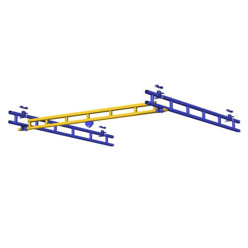 Single-girder bridge crane - Gorbel - hanging
