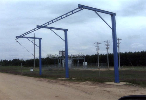 Fall-arrest safety rail - Gorbel - loading