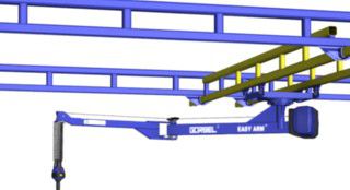 Electric manipulator arm - Easy Arm® - Gorbel - with gripping tool / for lifting / loading