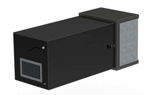 Wall-mounted fume extractor - AZTech 2500DS - Industrial Maid - industrial