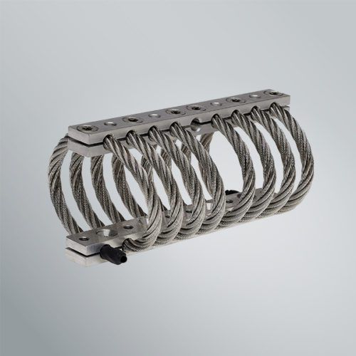 Ledge anti-vibration mount - CAVOFLEX series - Vibrostop - steel / stainless steel / electronic equipment