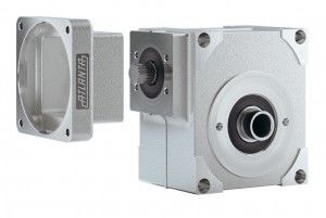 Worm servo-gearbox - E series - Atlanta Drive Systems - right angle / for servo motors