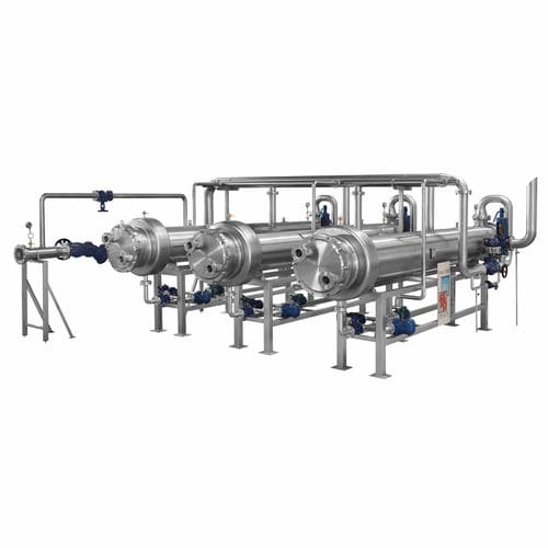 Tubular heat exchanger - COLD BREAK - FBR-ELPO - for the food industry