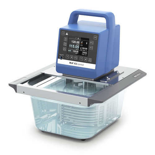 Transparent thermostatic bath - ICC control eco 8 - IKA - compact / laboratory