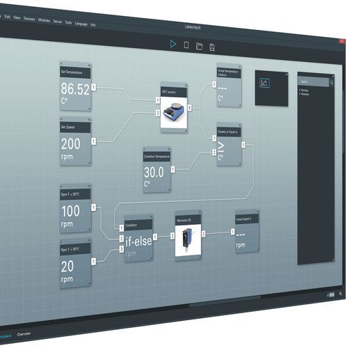 Laboratory software - labworldsoft® 6 Advanced - IKA - automated